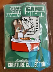 Star City Games Game Night MTG Pin Bunny creature collection